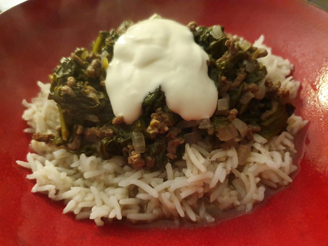 spinach-rice